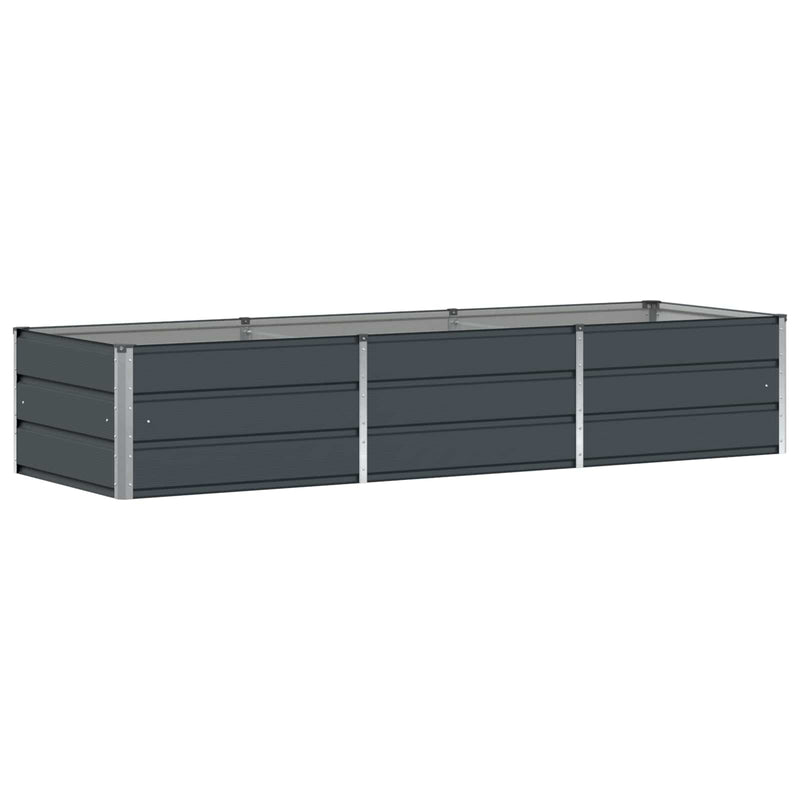 Load image into Gallery viewer, Vidaxl plantenbak antraciet 240 x 80 x 45 cm staal
