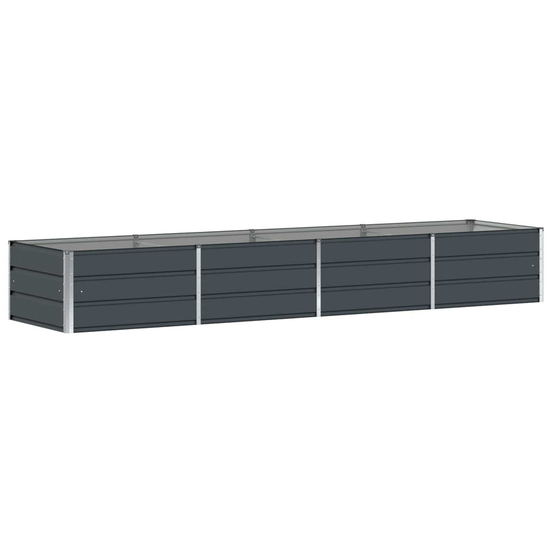 Load image into Gallery viewer, Vidaxl plantenbak antraciet 320 x 80 x 45 cm staal
