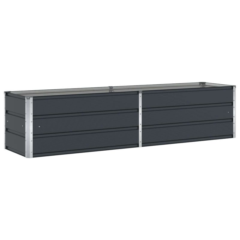 Load image into Gallery viewer, Vidaxl plantenbak antraciet 480 x 50 x 45 cm gegalvaniseerd staal
