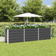 Vidaxl plantenbak antraciet 480 x 50 x 45 cm gegalvaniseerd staal