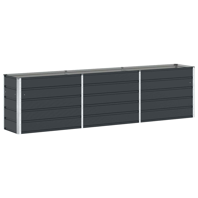 Load image into Gallery viewer, Vidaxl plantenbak antraciet 480 x 50 x 45 cm gegalvaniseerd staal
