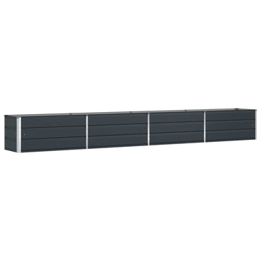 Vidaxl plantenbak antraciet 480 x 50 x 45 cm gegalvaniseerd staal