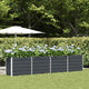 Vidaxl plantenbak antraciet 480 x 50 x 45 cm gegalvaniseerd staal
