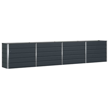 Vidaxl plantenbak antraciet 480 x 50 x 45 cm gegalvaniseerd staal