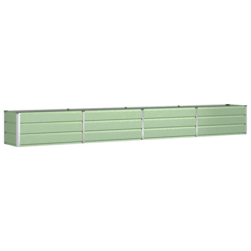 Load image into Gallery viewer, Vidaxl plantenbak pastelgroen 480 x 50 x 45 cm gegalvaniseerd staal
