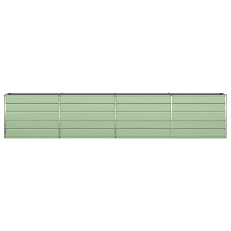 Load image into Gallery viewer, Vidaxl plantenbak pastelgroen 480 x 50 x 45 cm gegalvaniseerd staal

