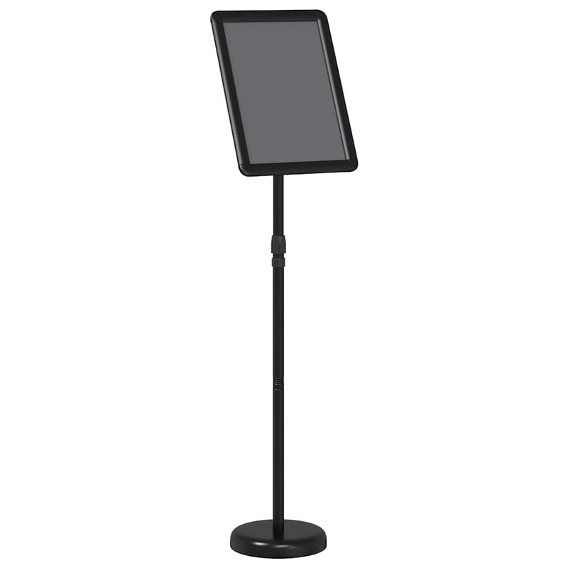Load image into Gallery viewer, Vidaxl beurs displays zwart 25 x 25 x 125 cm aluminium
