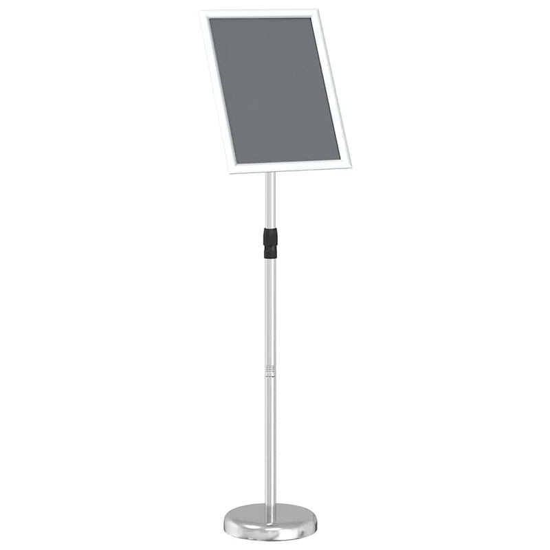 Load image into Gallery viewer, Vidaxl beurs displays zilver 25 x 25 x 125 cm aluminium
