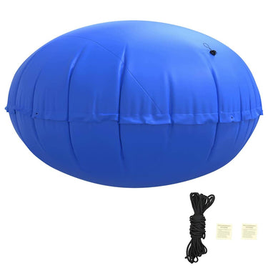 Vidaxl winter pool kussen blauw ø 220 x 140 cm pvc
