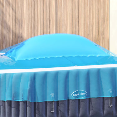 Vidaxl winter pool kussen blauw 380 x 180 x 140 cm pvc