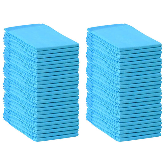 Vidaxl niet-geweven stof huisdier trainingspad 50 pcs 120 x 80 cm