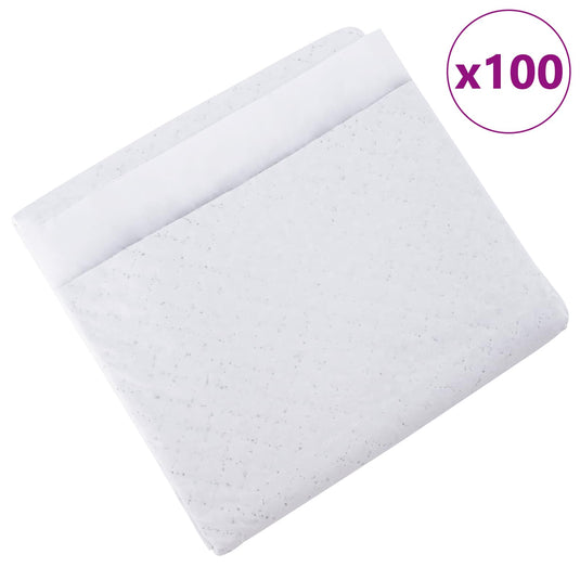 Vidaxl niet-geweven stof huisdier trainingspad 100 pcs 60 x 45 cm