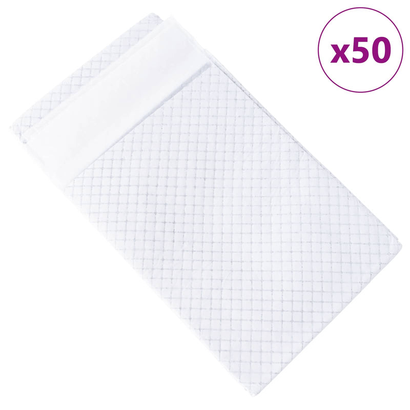 Load image into Gallery viewer, Vidaxl niet-geweven stof huisdier trainingspad 50 pcs 120 x 80 cm
