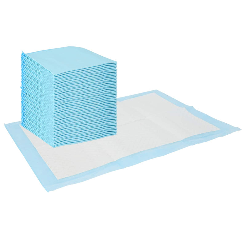 Load image into Gallery viewer, Vidaxl niet-geweven stof huisdier trainingspad 50 pcs blauw en wit
