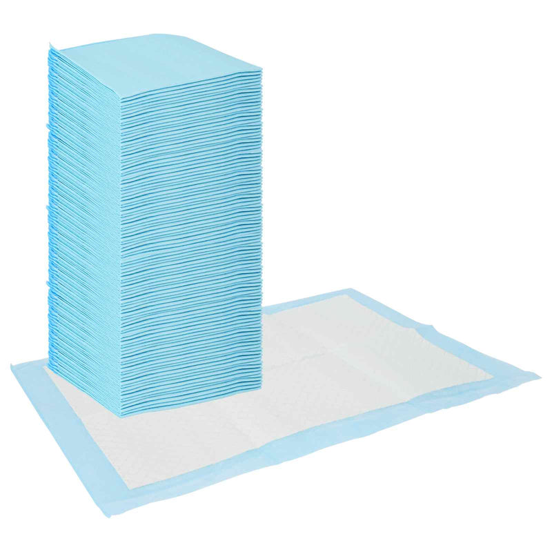 Load image into Gallery viewer, Vidaxl niet-geweven stof huisdier trainingspad 100 pcs blauw en wit
