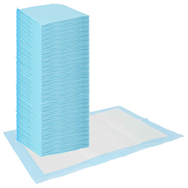 Vidaxl niet-geweven stof huisdier trainingspad 400 pcs blauw en wit