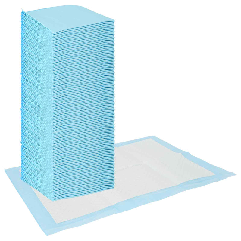 Load image into Gallery viewer, Vidaxl niet-geweven stof huisdier trainingspad 400 pcs blauw en wit
