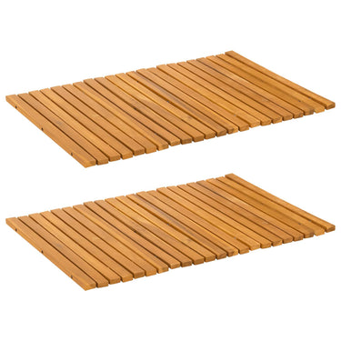 Vidaxl badmat bruin 60 x 40 cm massief acaciahout