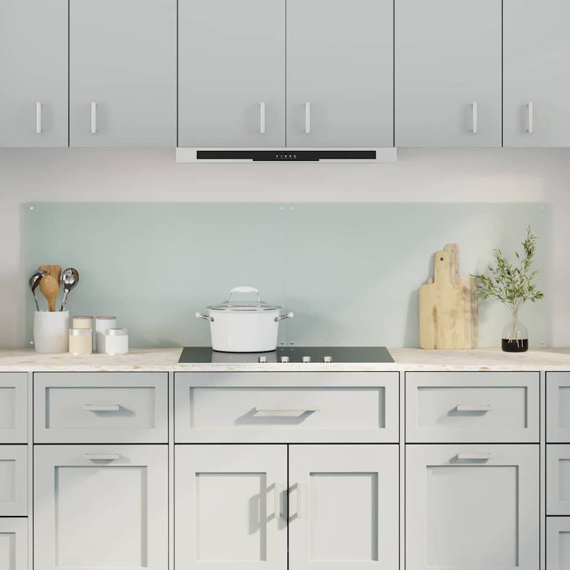 Load image into Gallery viewer, Vidaxl keuken spatscherm 2 pcs wit 90 x 50 cm gehard glas
