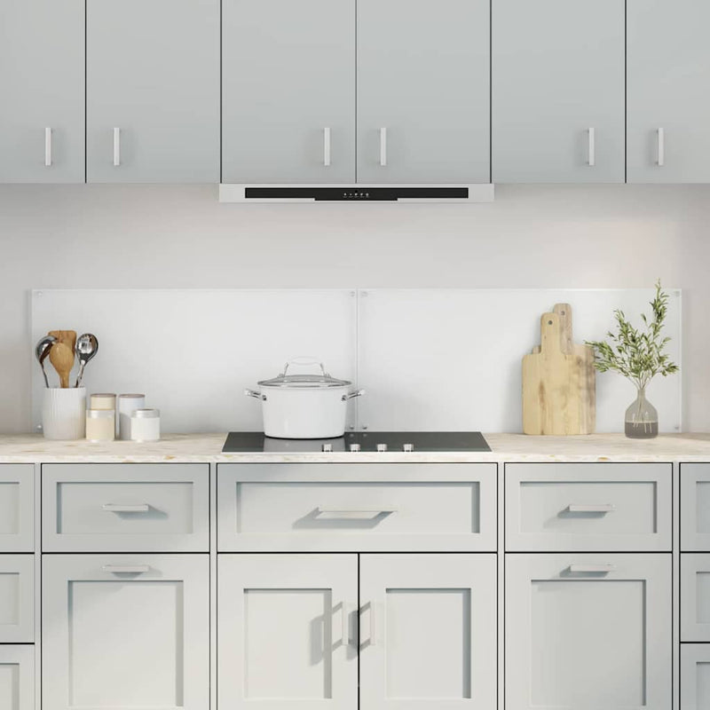 Load image into Gallery viewer, Vidaxl keuken spatscherm 2 pcs doorzichtig 90 x 40 cm gehard glas
