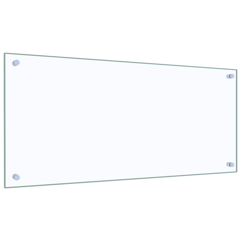 Load image into Gallery viewer, Vidaxl keuken spatscherm 2 pcs doorzichtig 90 x 40 cm gehard glas
