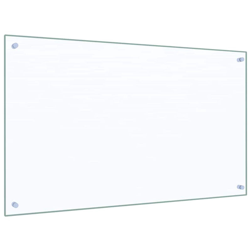 Load image into Gallery viewer, Vidaxl keuken spatscherm 2 pcs doorzichtig 100 x 60 cm gehard glas
