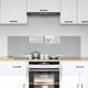 Vidaxl keuken spatscherm 2 pcs lichtgrijs 70 x 40 cm gehard glas