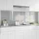 Vidaxl keuken spatscherm 2 pcs lichtgrijs 100 x 60 cm gehard glas