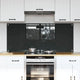 Vidaxl keuken spatscherm 2 pcs donkergrijs 70 x 60 cm gehard glas