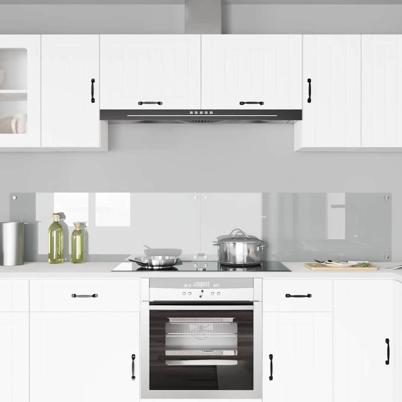 Load image into Gallery viewer, Vidaxl keuken spatscherm 2 pcs doorzichtig 110 x 40 cm gehard glas

