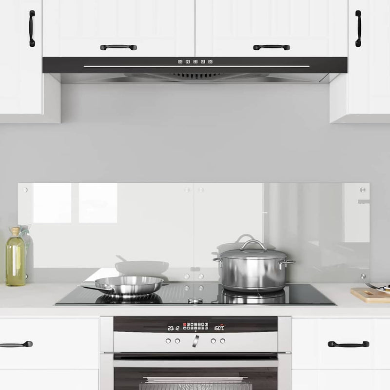Load image into Gallery viewer, Vidaxl keuken achterwand 2 pcs doorzichtig 70 x 40 cm gehard glas
