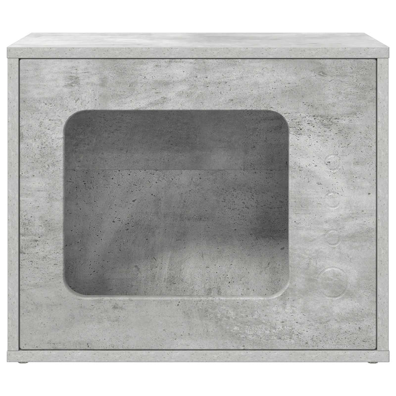 Load image into Gallery viewer, Vidaxl kattenhuis beton 51 x 30 x 42,5 cm bewerkt hout
