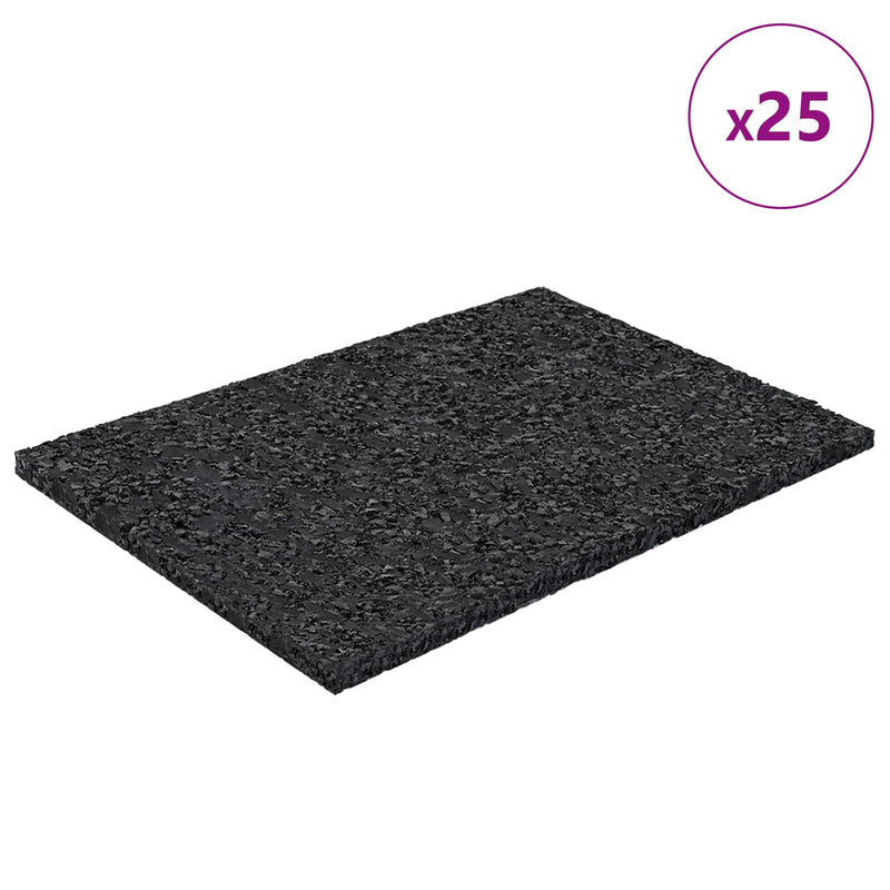 Load image into Gallery viewer, Vidaxl rubberen pad zwart rubber
