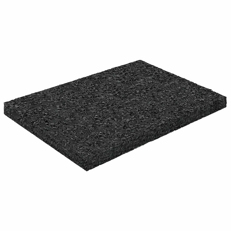 Load image into Gallery viewer, Vidaxl rubber granulaat patio pad zwart 6 x 9 x 0,6 cm rubber
