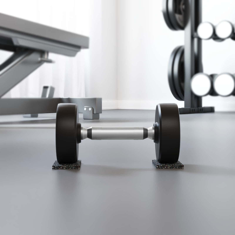 Load image into Gallery viewer, Vidaxl rubberen roller zwart rubber
