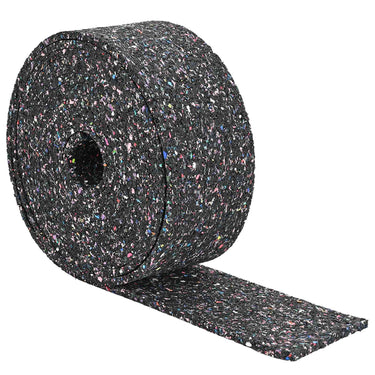 Vidaxl rubberen roller zwart 500 x 10 x 0,3 cm rubber