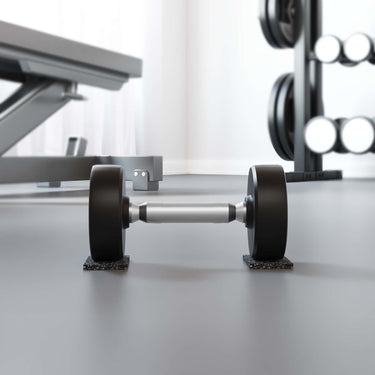 Vidaxl rubberen roller zwart rubber