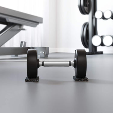 Vidaxl rubberen roller zwart 2000 x 10 x 0,8 cm rubber