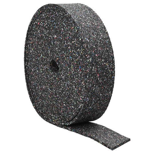 Vidaxl rubberen roller zwart 2000 x 12 x 0,3 cm rubber
