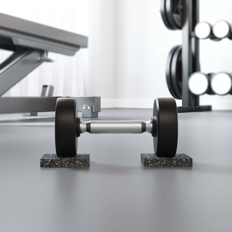 Load image into Gallery viewer, Vidaxl rubberen roller zwart rubber
