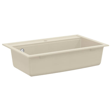 Vidaxl wasbak beige 795 x 505 mm graniet
