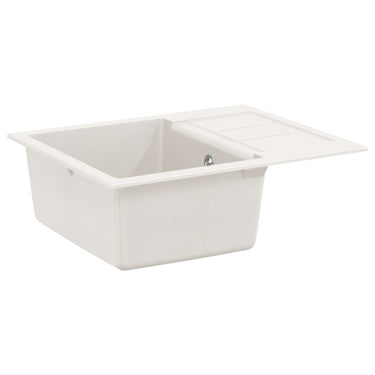 Vidaxl wasbak wit 620 x 500 mm 80% kwarts en 20% hars