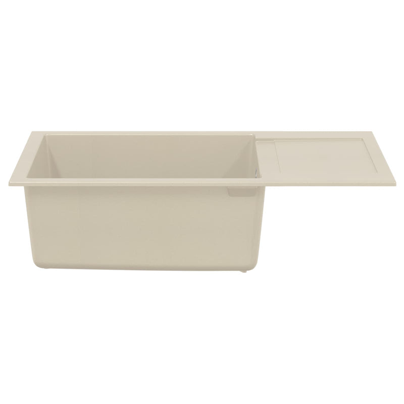 Load image into Gallery viewer, Vidaxl wasbak beige 780 x 500 mm 80% kwarts en 20% hars
