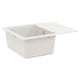 Vidaxl wasbak wit 560 x 460 mm 80% kwarts en 20% hars