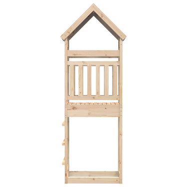 Vidaxl speeltoren bruin 52,5 x 85 x 265 cm massief grenenhout