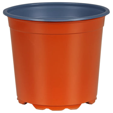 Vidaxl bloempot 100 pcs terracotta ø 15 x 13 cm kunststof