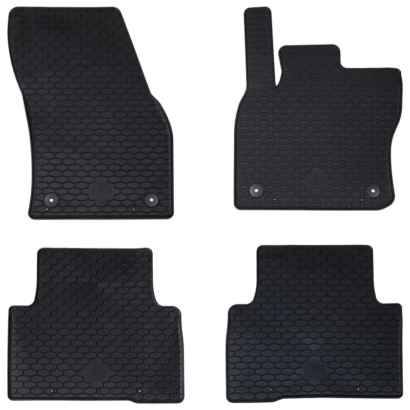 Load image into Gallery viewer, Vidaxl autobodemmat 4 pcs zwart vw tiguan , voor touran tpe
