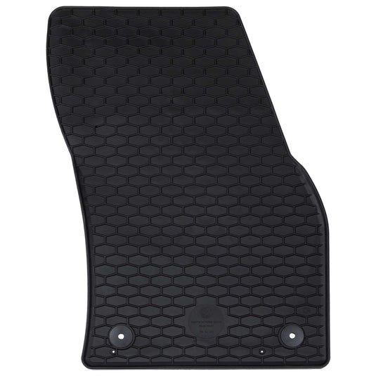 Vidaxl autobodemmat 4 pcs zwart vw tiguan , voor touran tpe