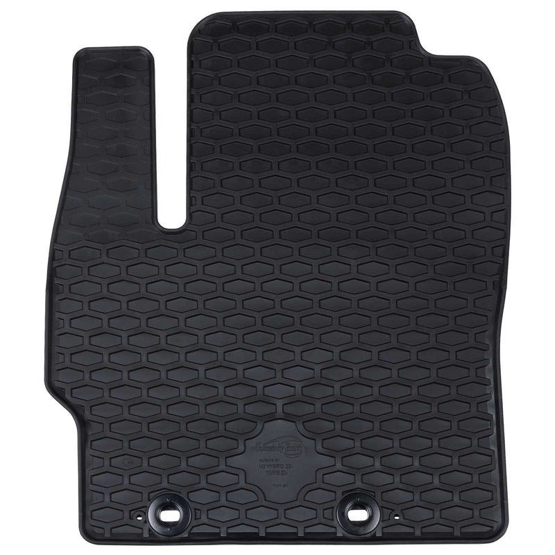 Load image into Gallery viewer, Vidaxl autobodemmat 4 pcs zwart rubber
