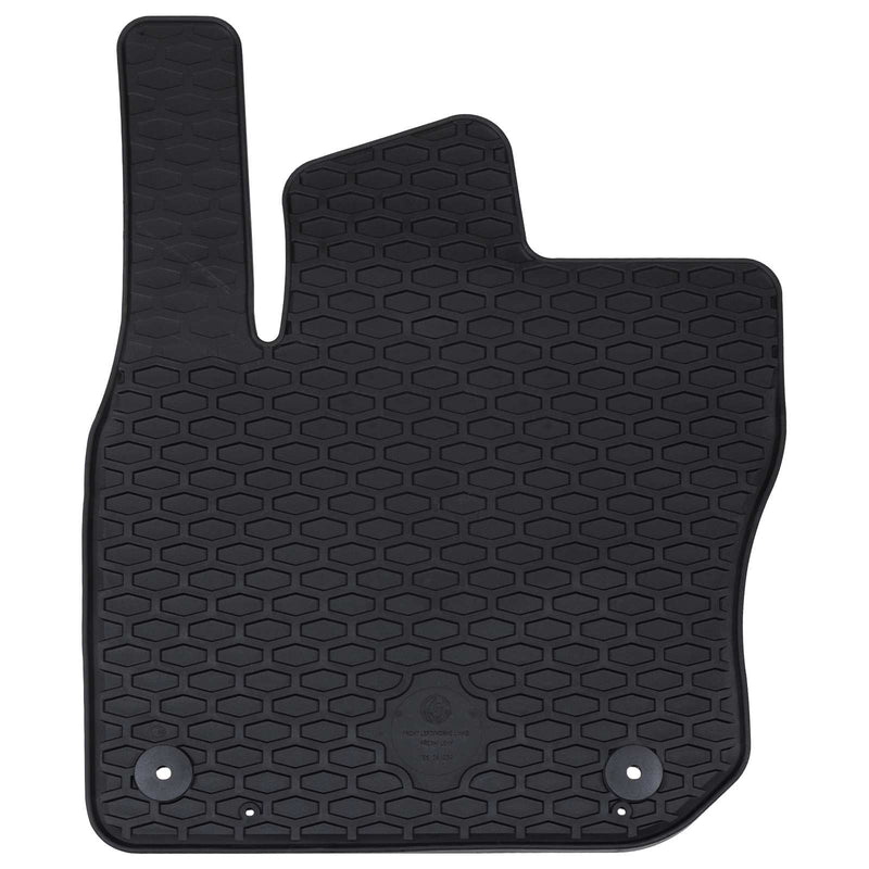 Load image into Gallery viewer, Vidaxl autobodemmat 4 pcs zwart vw tiguan tdi rubber
